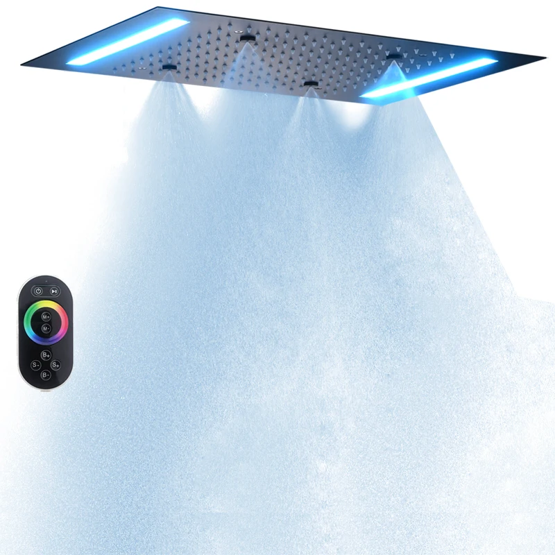 Spa & Wellness Joule - Plafondmontage Spa Douchesysteem met LED-verlichting, vernevelende