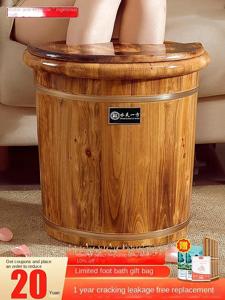 Houten Foot Spa Barrel - Fumig - Wellness Spa With Massage recensie en prijs