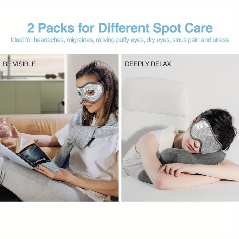 2 stks/set Gel Oogmasker Koeli - Eye Mask Heated recensie en prijs
