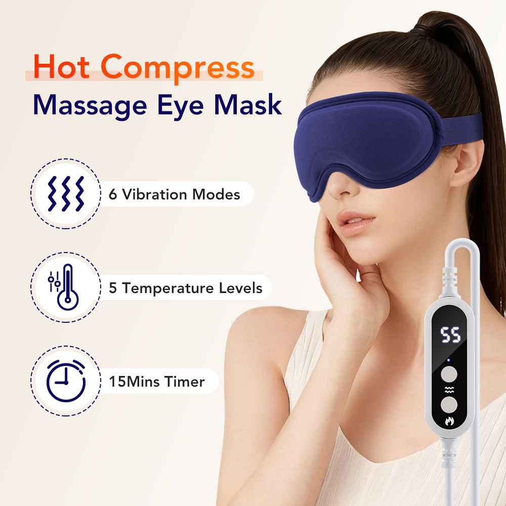 3D Oplaadbaar Verwarmd Oogmask - Eye Mask Heated recensie en prijs