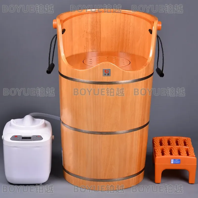 Houten stoomsauna-emmer met kr - Home Spa Wellness recensie en prijs
