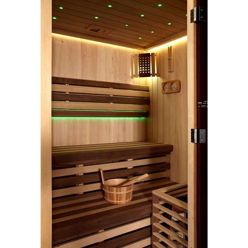 Sauna ruimte elektrische sauna - Home Spa Wellness recensie en prijs