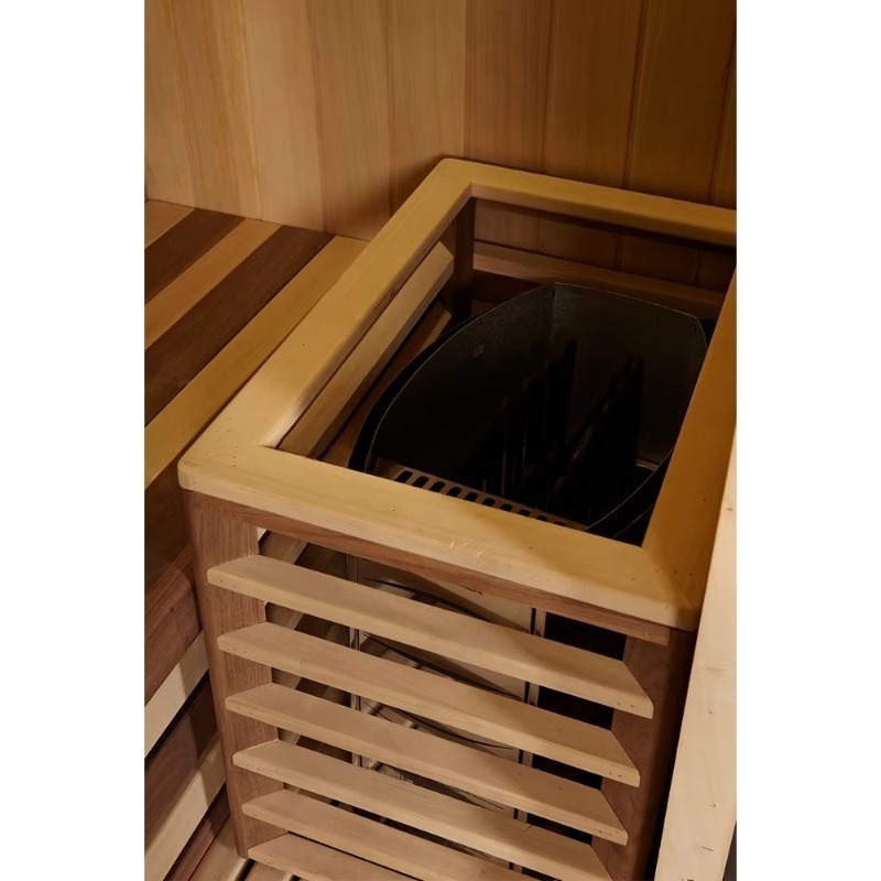 Sauna ruimte elektrische sauna - Home Spa Wellness recensie en prijs