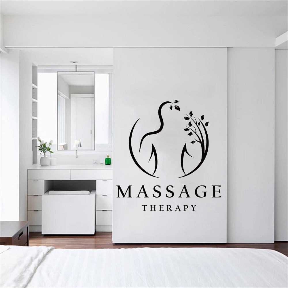 Massagetherapie vinyl muurstic - Home Spa Wellness recensie en prijs